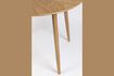 Miniatuur 100' Beige houten ronde eettafel Fabio 14