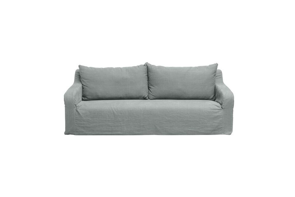 Ontdek hedendaags comfort met onze 3-zits linnen sofa