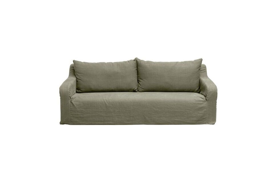 Ontdek elegantie en comfort gecombineerd in onze 3-zits linnen sofa