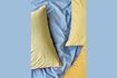 Miniatuur Aki blauw katoenen sprei 60x200cm 4