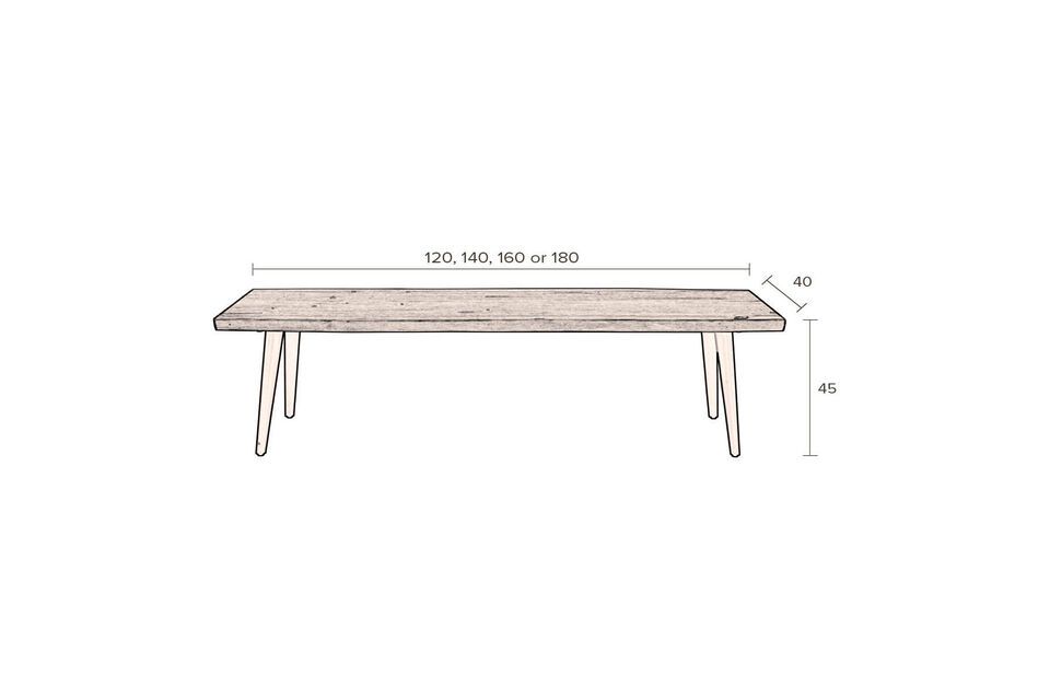 Alagon Bench 120 centimeter - 15