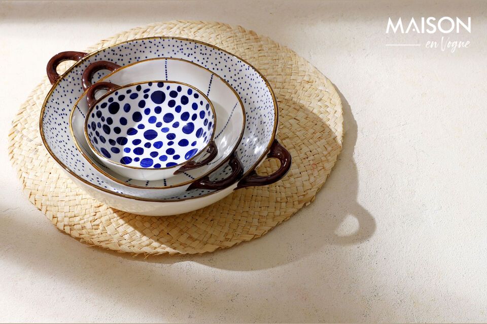 Ontdek de perfecte combinatie van elegantie en functionaliteit met onze Anafi Blue Porcelain Soup