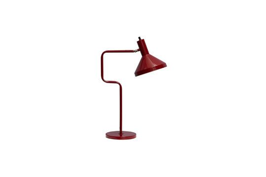 Baltimore rode metalen bureaulamp Productfoto