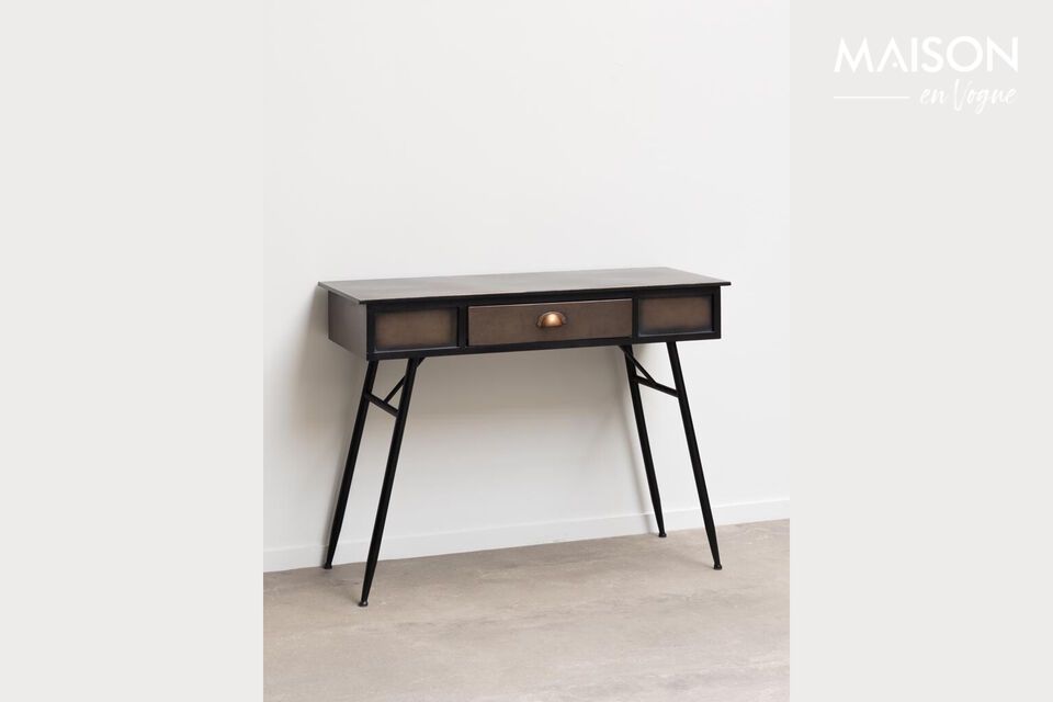 Barrow zwart metalen console Chehoma