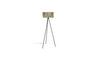 Miniatuur Beige bamboe vloerlamp Isla Productfoto