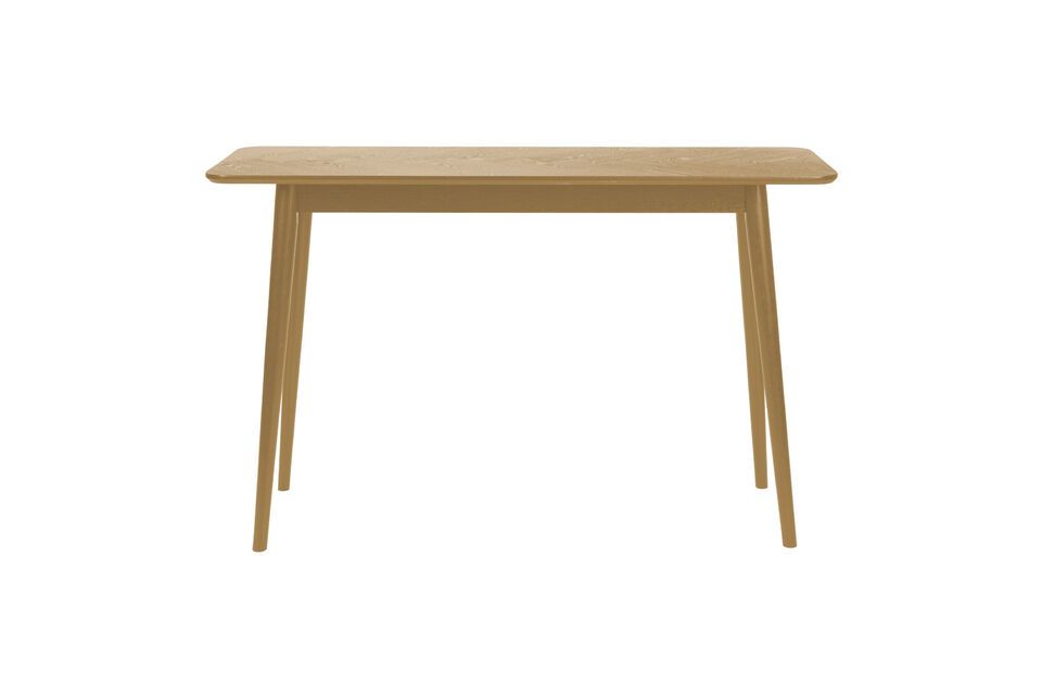 Beige houten console Fabio - 1