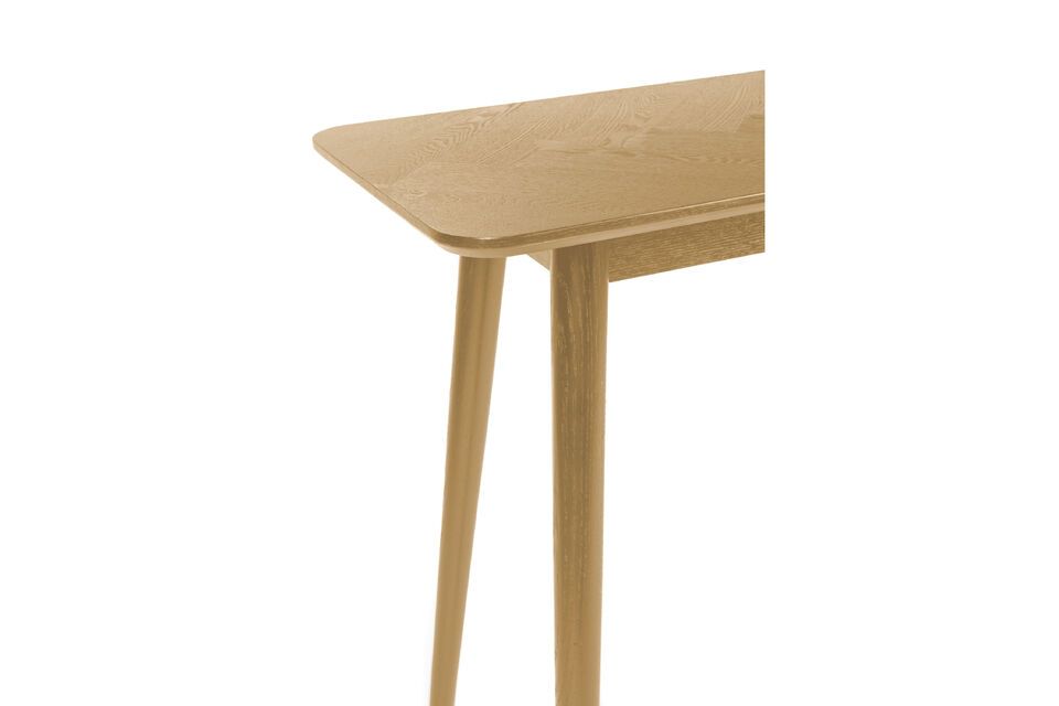 Beige houten console Fabio - 2