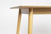 Miniatuur Beige houten eettafel 160cm Fabio 6