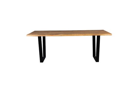 Beige houten eettafel 180cm Aka Productfoto