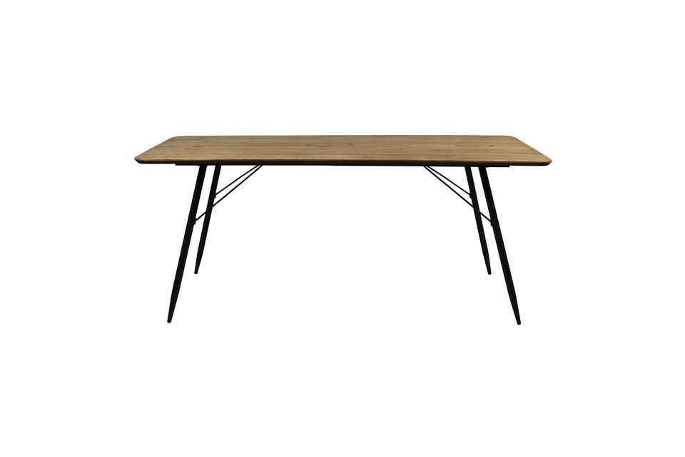 Beige houten eettafel 200cm Roger DutchBone