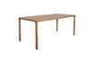 Miniatuur Beige houten tafel 180X90 Storm 13