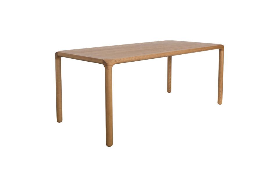 Beige houten tafel 180X90 Storm - 11