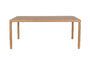 Miniatuur Beige houten tafel 180X90 Storm Productfoto