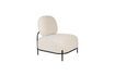 Miniatuur Beige kunststof fauteuil Polly 1