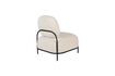 Miniatuur Beige kunststof fauteuil Polly 10