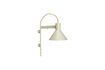 Miniatuur Beige metalen wandlamp Studio 5