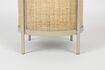 Miniatuur Beige rotan bijzettafel Makoto 7