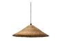 Miniatuur Beige rotan hanglamp Chapeau Productfoto