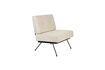 Miniatuur Beige stoffen fauteuil Bowie 5