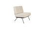 Miniatuur Beige stoffen fauteuil Bowie Productfoto