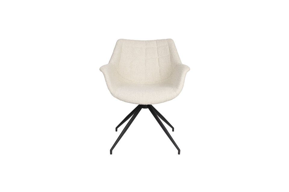 Beige stoffen fauteuil Doulton - 3