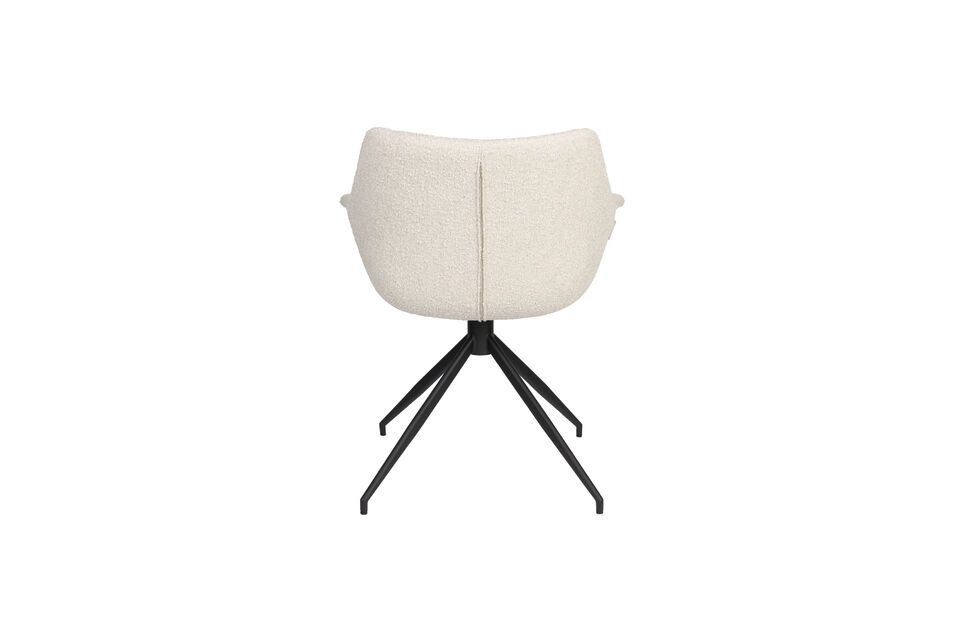 Beige stoffen fauteuil Doulton - 6