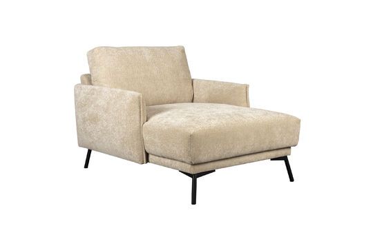 Beige stoffen fauteuil Harper Productfoto