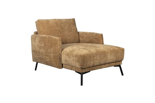 Beige stoffen fauteuil Harper Productfoto