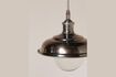 Miniatuur Bistro zilver messing hanglamp 4