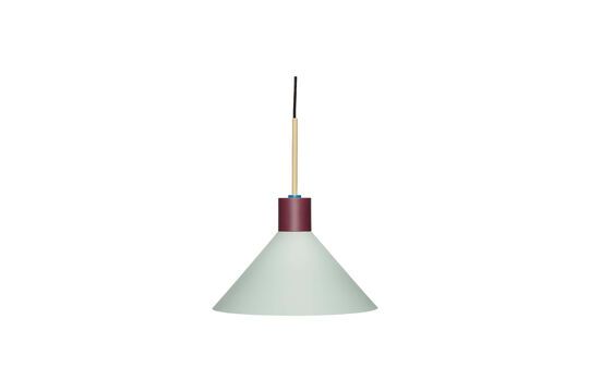 Blauwe metalen lamp Krijt Productfoto