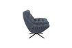 Miniatuur Blauwe stoffen fauteuil Vince 3