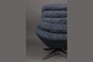 Miniatuur Blauwe stoffen fauteuil Vince 6