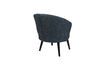 Miniatuur Blauwe stoffen fauteuil Waldo 10