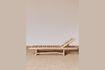 Miniatuur Bora-Bora beige teakhouten chaise longue 4