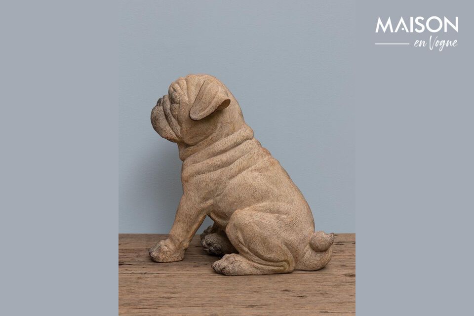 Ontdek de elegantie en unieke persoonlijkheid die onze Resin Dog Figure in je interieur kan brengen