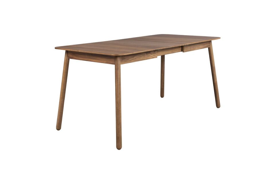 Bruine houten eettafel Glimps - 15