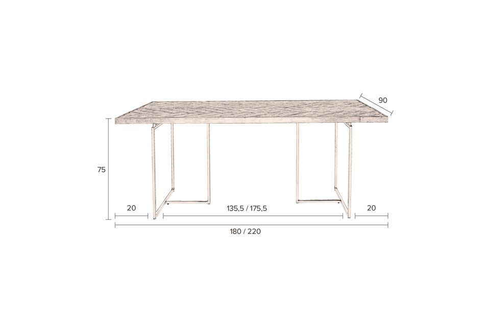 Bruine houten tafel Class - 10