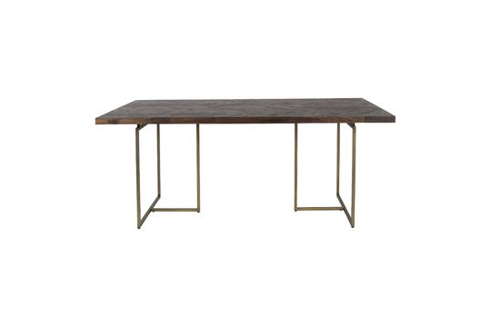 Bruine houten tafel Class