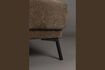 Miniatuur Bruine stoffen fauteuil Harper 5