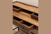 Miniatuur Bureau Beauvoir donker hout 8