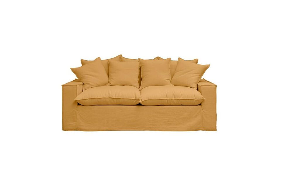 Ontdek hedendaags comfort met onze 3-zits katoenen sofa