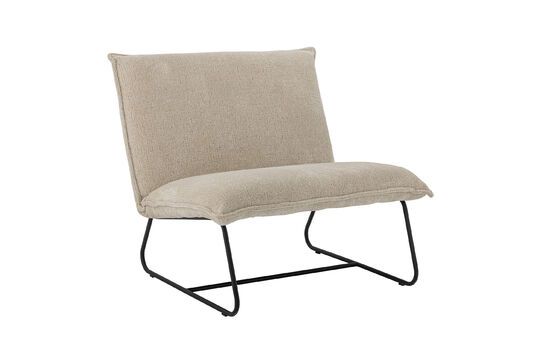 Cape beige gerecycled plastic loungestoel Productfoto