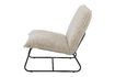 Miniatuur Cape beige gerecycled plastic loungestoel 6