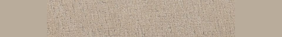 Benadrukte materialen Cape beige gerecycled plastic loungestoel