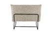 Miniatuur Cape beige gerecycled plastic loungestoel 7