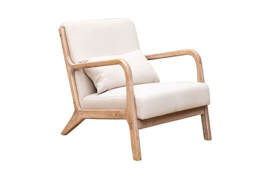 Chassepierre fauteuil van licht hout Productfoto