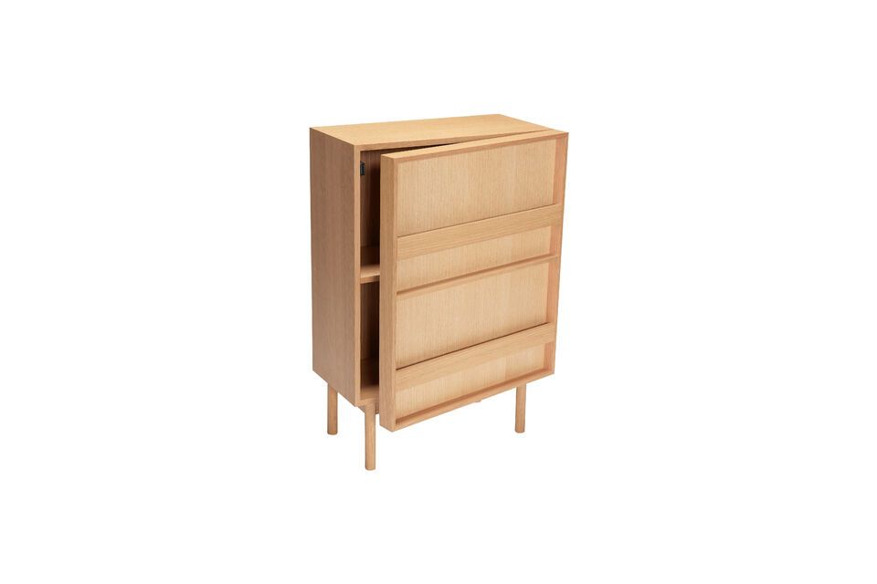 Deze commode is perfect om je ruimte georganiseerd en opgeruimd te houden en combineert