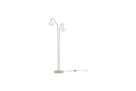 Como beige glazen vloerlamp Productfoto