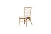 Miniatuur Croisillons beige rotan stoel 5