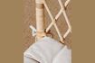 Miniatuur Croisillons beige rotan stoel 6